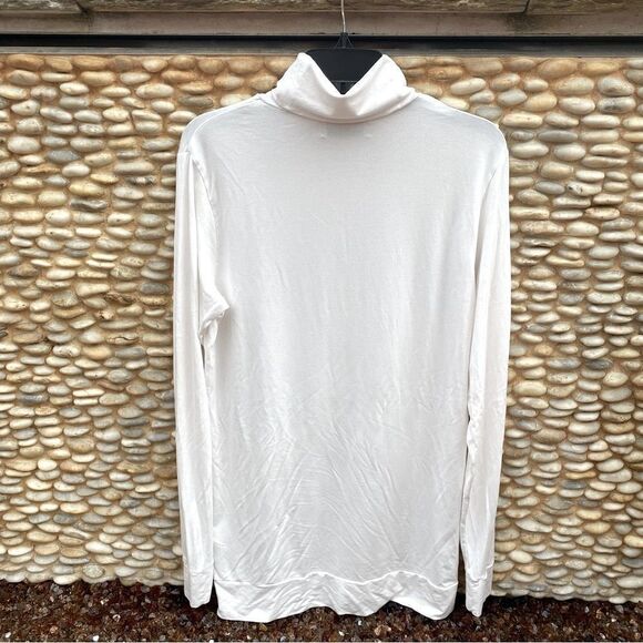 Ambush White Logo Jersey Turtleneck Size Large (3) Excellent Pre-Owned Condition - Picture 3 of 8